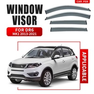 Suitable for European DR6 Window visor Rain and Rain Sun visor Rain Eyebrow Deflector