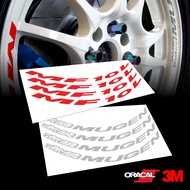 Sticker Wheel HONDA MUGEN MF10L Rim Size 15