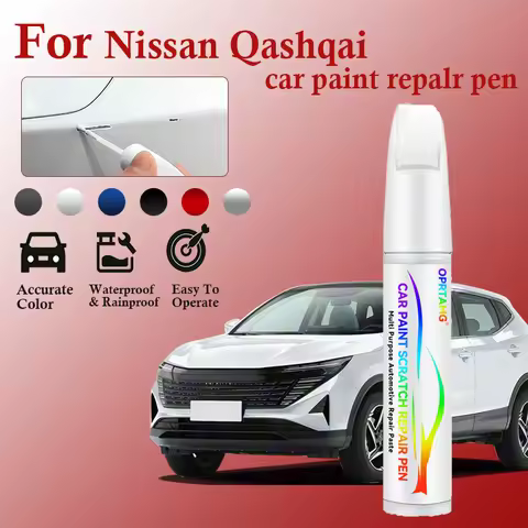 For Nissan Qashqai 2006-2025 J10 J11 J12 Paint Repair Pen Touch Up Scratch Remover DIY Auto Accessor