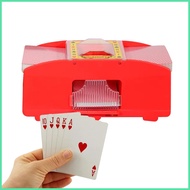 Automatic Card Shuffler Automatic Battery Powered Deck Shuffler Red Shuffler Machine Game Night Anti