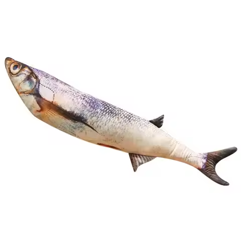 Fish Stuffed Perch Simulation Fish Pillow Grouper Stuffed Cartoon Fish Soft PP Cotton Fish Anime Pil