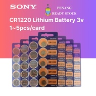 Sony CR1220 CR1616 CR1620 CR1632 CR2016 CR2025 CR2032 Original Lithium Watch Battery 3v 电池 Bateri Wh