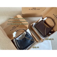 Coach New Style brooklyn Portable Underarm Messenger Half Moon Bag All-Match