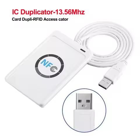 5YOA USB ACR122U Contactless Smart Card ACR-122U Access Card Copy Reader IC Property Elevator Decryp