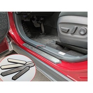Car Accessories For Toyota RAV4 Rav4 Car Accessories 2019- 2023 Door Sill Protector Scuff Plate Sticker Threshold Pedal Trim Auto Parts