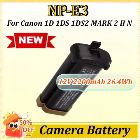 NP-E3 NP E3 NPE3 12V 2200mAh 26.4Wh Camera Battery for Canon 1D Mark II 1D for Mark II N 1Ds for Mar