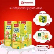 3 HỘP Thực phẩm bổ sung ÍCH NHI THẠCH CALCI HƯƠNG DÂU XOÀI bổ sung calci hữu cơ cho bé(hộp 21 túi x