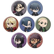 Black butler badge combo of 3 random designs/ Black butler badge