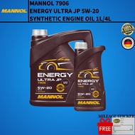 MANNOL MN7906 Energy Ultra JP 5W-20 1L/4L Engine Oil Fully Synthetic (MADE IN GERMANY)