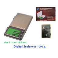 เครื่องชั่งน้ำหนักดิจิตัลพกพา ZH8258 ความละเอียดสูง 0.01-1000 g.