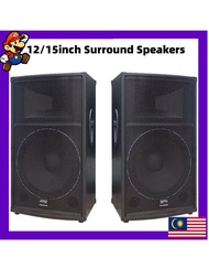 2 years warranty 12/15 inch Speaker Surround Sound Stereo bar Surround speakers outdoor performance Speaker Theater Subwoofer