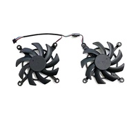 85MM 4PIN RTX4060 4060TI GPU fan suitable for Colorful GeForce RTX4060 4060ti BattleAx Duo OC graphi