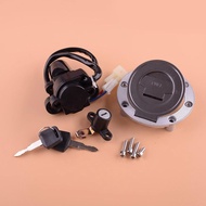 Motorcycle Ignition Switch Seat Gas Cap Lock Key Kit Fit for Yamaha FJ1300 FZ1 FZ07 FJ09 FZ09 FZ6 FZ