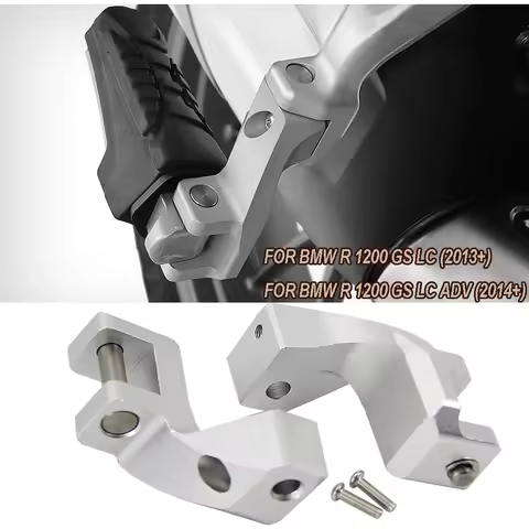 Motorcycle Passenger Footpeg Lowering Kit For BMW R1200GS LC Adventure ADV R1250GS LC Adventure ADV 