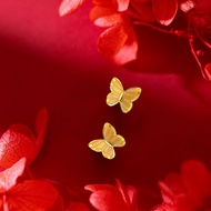 New Style 916 gold  Butterfly Earrings/ Stud Earrings 916 Gold Butterfly