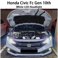 FOR Honda Civic Fc Gen 10th - H11 HB3 H8 White LED Headlight / Foglight Bulb