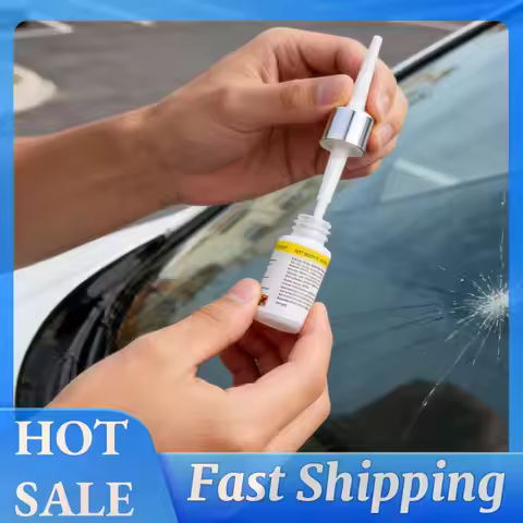 Windshield Chip Repair Kit Quick and Efficiency Cracked Windshield Repair Kit for Chips and Cracks B