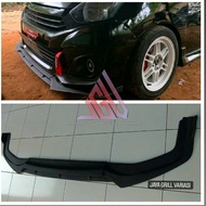 Agya ayla Winglet front sporty lip bumper bodykit model