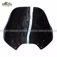 Fit For 2001 - 2005 Yamaha FJR1300 FJR 1300 Motorcycle Accessories Windscreen 4mm Black Clear Windsh