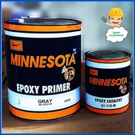 ∪ ◹ ☂ Epoxy Primer Gray High Impact Resistance 1 Gallon SET  Tough 4 Liters SET Domino Unitek USA W