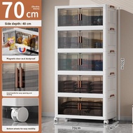 Transparent Foldable Plastic Storage Box 50cm
