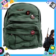 Anime Game Character Ellie Fan Made Backpack Cosplay Decoration Shoulder Bag Army Green Color Bag Co