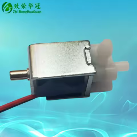 Two three-way solenoid Valve 12V Electronic Valve 4.5V Vent Valve 6V Miniature Air Valve, battery so