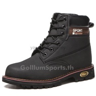 Safety boots, leather, ankle-high, waterproof, for safety, prevents punctures 27JB KWBP