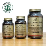 Solgar Vitamin D3 Cholecalferol 1000 IU 5000 IU 10000 IU Softgels Original USA