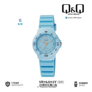 Q&Q QQ QNQ VR19 VR19J VR19J015Y ORIGINAL ANALOG WATCH WOMEN'S / CHILDREN'S WATCH WATERPROOF RUBBER S