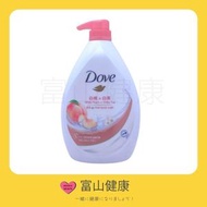 DOVE 多芬 白桃 x 白茶沐浴乳 1000克