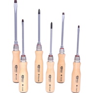 สินค้าคุณภาพพร้อมจัดส่ง ชุดไขควง ERGOTORQUE WOOD 6 ชิ้น ERGOTORQUE WOOD screwdriver set 6 pcs Articl