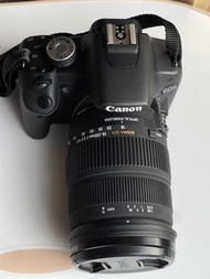 佳能EOS 500D 單反相機包含兩個Sigma镜头18-200mm & 17-50mmCanon EOS 500D with 2 Sigma Lenses