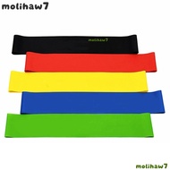 MOLIH 5pcs Resistance Loop Band, 30 x 5cm Multi-Level Resistance Exercise Band Set, Versatile TPE Ma