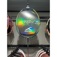 HUNDRED Badminton Racket HYFONIC 7 With Free Strings Grip Envelope Insurance Sheet