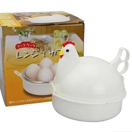 Kitchen Tools Creative Egg-Shaped Egg-Shaped Microwave Egg Steamer Microwave Egg Boiler 4 Eggs