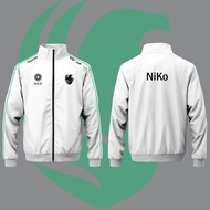 Team Falcons Esports Club Uniform CSGO Pro League EWC 2025 Training Zip-Up Jacket Men's CS2 Niko Top