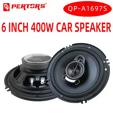 6 Inch 3-Way HiFi Coaxial Car Speakers 400W Vehicle Door Auto Audio Music Stereo Full Range Frequenc
