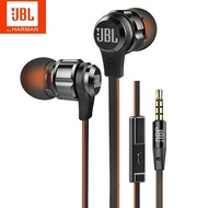 หูฟังชนิดใส่ในหู หูฟัง T180A Stereo In-Ear Earphone Running Sports Handsfree Calls with Mic 3.5mm Wi