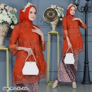 Baju Bodo Modern Adat Bugis Kebaya Wisuda Tunik Serut Tile