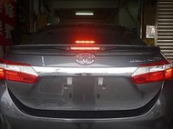 (柚子車舖) 豐田 2013-2018 ALTIS 11代/11.5代 Z版擾流板,報價含烤漆-可到府安裝