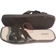 Sandal Flat Karet Wanita Korean Style Luofu Kokop Anyam / Sandal Wanita Dewasa Casual Sehari-hari