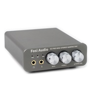 Fosi Audio K5 PRO Mini Stereo Gaming DAC &amp; Headphone AMP for PS5 Desktop Powered Active Speakers