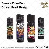 Case Sleeve Leather Bear Street Style Design for x~Iluma~One~x