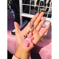 GANTUNGAN Poodle bead keychain