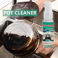 30ml Kitchen Pot Cleaner Dirt Removed Charred Stainless Steel Wok Pot Stains Cleanning molisa