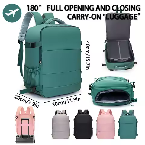 Travel Boarding Backpack Easyjet, Wiz Air Multi Functional, Large Capacity, Lightweight, Leisure Com