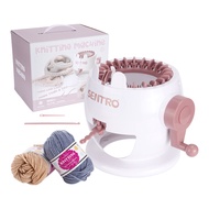 SENTRO Knitting Machine 22 Needles Rabbit Smart Knitting Loom Machines Kit for Sock/Hat/Pumpkin DIY