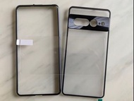 全新Google Pixel7 Pro手機殼 散熱金屬直邊框硬殼 #25女王節
