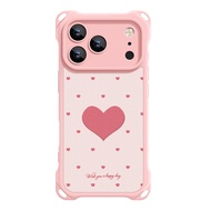 Shockproof Heart Casing hp Oppo A6 Pro A5 Pro 5G A5 Pro A5 2025 A5X A5I Pro A60 A3 A3X A5I A18 A38 A